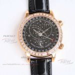 Top replica Patek Philippe black face starry sky Geneva sky rose gold diamond bezel 43mm (1)_th.jpg